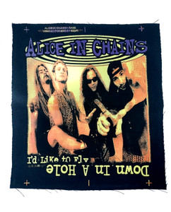 Alice in Chains - Down in a Hole Test Print Backpatch