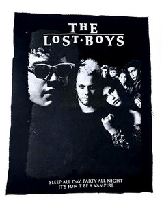 The Lost Boys - Sleep All Day B&W Test Print Backpatch