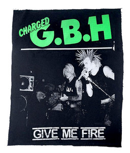 G.B.H. - Give Me Fire Test Print Backpatch