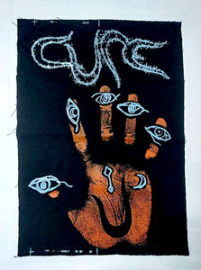 The Cure - Wish Hand Test Print Backpatch