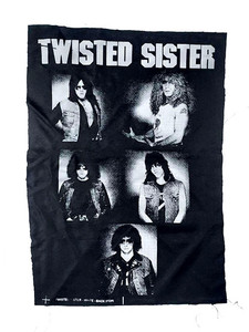 Twisted Sister - Band Test Print Backpatch