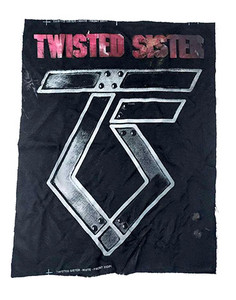 Twisted Sister - Logo Test Print Backpatch