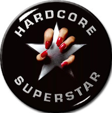 Hardcore Superstar - Logo 1" Pin