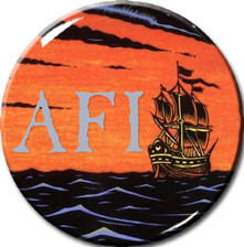 A.F.I. - Black Sails 1.5" Pin