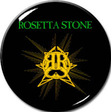 Rosetta Stone 2.25" Pin
