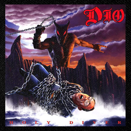 Dio - Holy Diver Priest 4x4" Color Patch