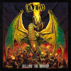 Dio - Killing the Dragon 4x4" Color Patch