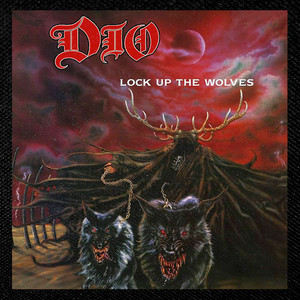 Dio - Lock Up the Wolves 4x4" Color Patch