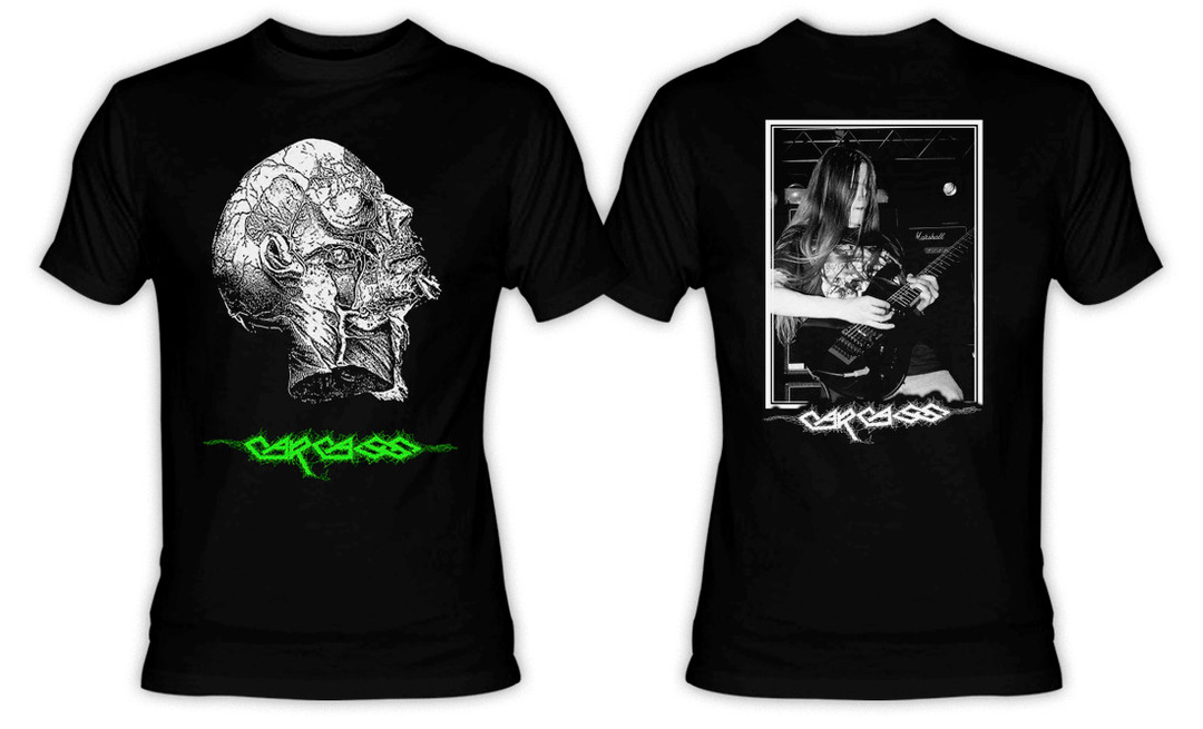 Carcass Tシャツ バンドT gothic Carcass - Live T-Shirt