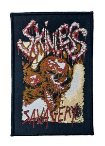 Skinless - Savagery 4x4" Woven Patch