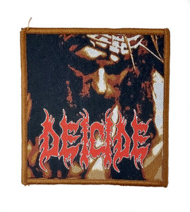 Deicide - Scars of the Crucifix 4x4" Woven Patch