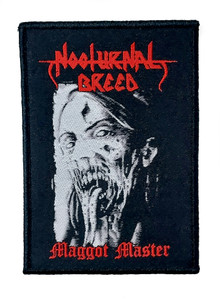 Nocturnal Breed - Maggot Master 3.5x5" Woven Patch