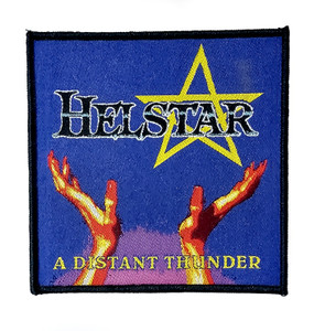 Helstar - A Distant Thunder 4x4" Woven Patch