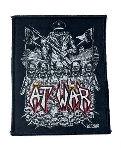 At War - Rolling Death 4x5" Woven Patch