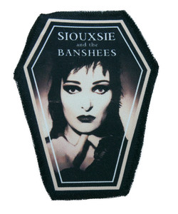 Siouxsie & the Banshees 6.75x3.5" Coffin Patch