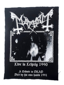 Mayhem - Deathlike - Silence Test Print Backpatch - Nuclear Waste
