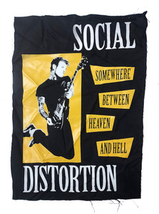 Social Distortion - Somewhere Between Heaven and Hell Test Print BackPatch