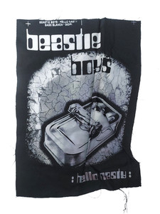 Beastie Boys - Hello Nasty B&W Test Print BackPatch