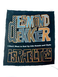 Desmond Dekker - Israelites Test Print Backpatch