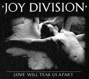 Joy Division - Love Will Tear Us Apart 13x15" Backpatch