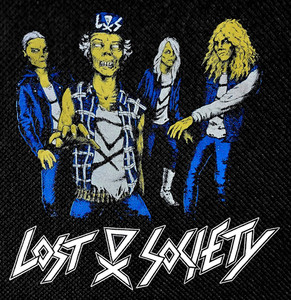 Lost Society 13x15" Backpatch