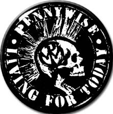 Pennywise - Living for Today 1" Pin