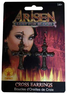 Arisen: Lust for Blood Cross Earrings