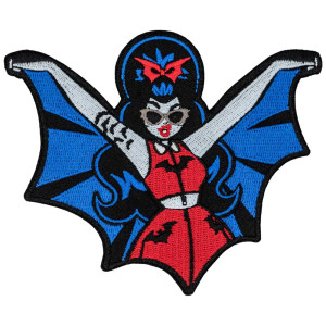 Vampire Girl Batwing Patch