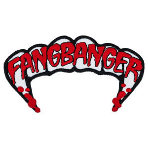 Fangbanger Teeth Patch