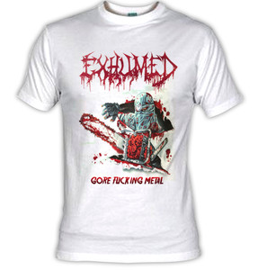 Exhumed - Horror White T-Shirt
