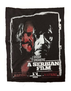 A Serbian Film - Warning Test Print Backpatch