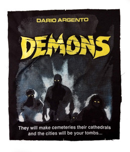 Dario Argento's Demons Test Print Backpatch