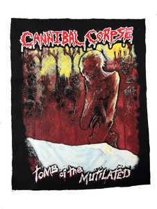 Cannibal Corpse - Tomb of the Mutilated Test Print Backpatch