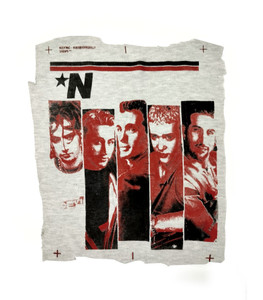 NSync - N Grey Test Print Backpatch