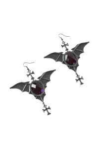 Evil Intentions Bat Wing Earrings
