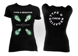 Type O Negative - Skeletal Crew Girls T-Shirt