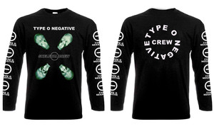 Type O Negative - Skeletal Crew Long Sleeve T-Shirt