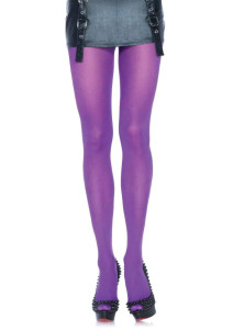 Purple Ari Nylon Women's Tights