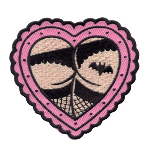 Batty Bootie Embroidered Patch