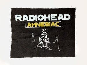 Radiohead - Amnesiac Test Print Backpatch
