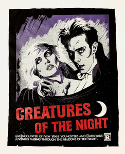 Creatures of the Night - Debbie & Peter Test Print Backpatch