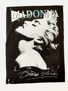 Madonna - True Blue Test Print Backpatch