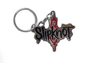 Slipknot - Logo 1.75x1.5" Keychain with Metal Keyring