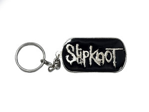 Slipknot - Dog Tag 2x1.25" Keychain with Metal Keyring