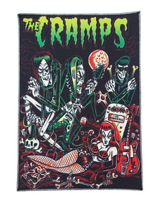 The Cramps - Graveyard 10x14" Backpatch