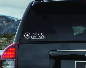 Arch Enemy - Logo 8x2.5" Vinyl Cut Sticker