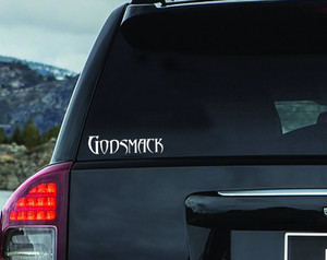 Godsmack - Logo 8x2" Vinyl Cut Sticker