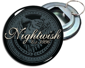 Nightwish 2.25" Metal Bottle Opener Keychain