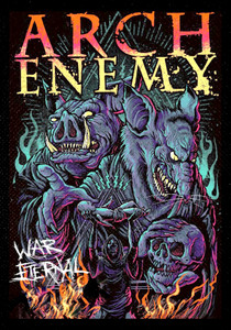 Arch Enemy - War Eternal 10.5x15" Backpatch