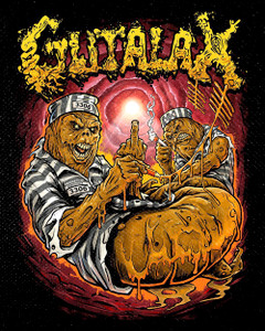 Gutalax - Shit Prisoner 4x5" Color Patch
